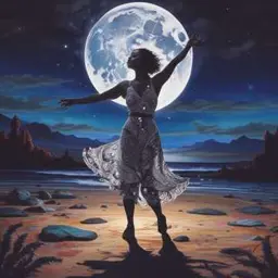 Cover of the song Jah en la luna