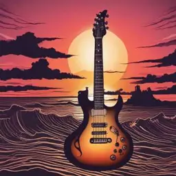 Portada de la canción sunset