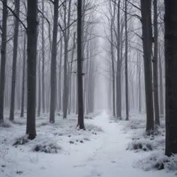 Cover utworu The Promise of the Rose in Winter's Forest