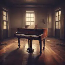 Cover of the song Old piano 