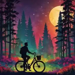 Portada de la canción Bike camping 