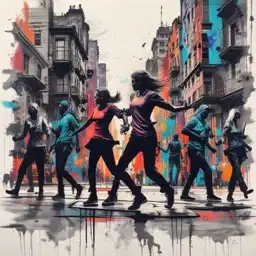 歌曲的封面New York dance