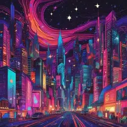 Portada de la canción Lost in the Neon