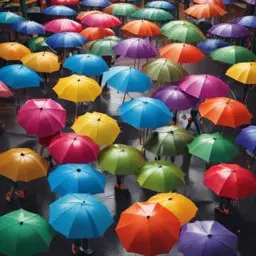 A dal borítója Bailando en la Lluvia