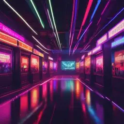 غلاف الاغنية Echoes in Neon