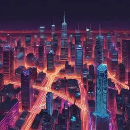 Cover of the song Neon Nights