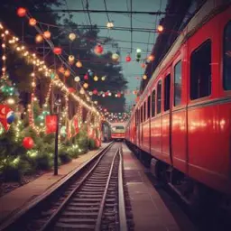 Cover van het nummer EN MI TREN DE NAVIDAD