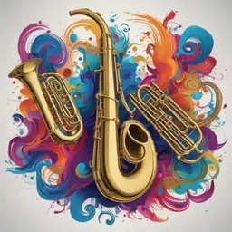 Portada de la canción trumpet