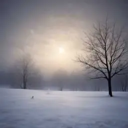 Cover of the song First Snowfall