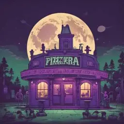 Portada de la canción A Noite na Pizzaria