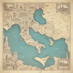 Cover of the song Italy Map