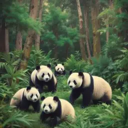 Cover van het nummer panda family