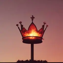 Cover of the song Heavy is the crown