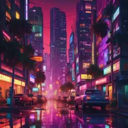 曲のカバー night city