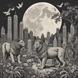 Capa da música Lion City Hustle