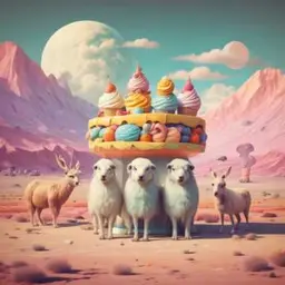 Portada de la canción Helados Bailarines