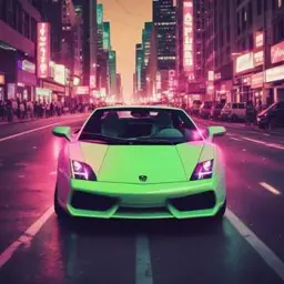 Cover av låten La Mia Lamborghini Bianca