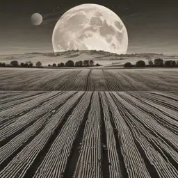 Cover of the song harvest moon